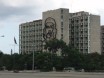 Der Revolutionsplatz mit dem groen Portrt von Che Guevara