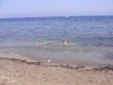 Badning nær Korfu by