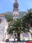 Det gamle klokketårn i Perast