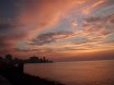 Den flotte solnedgang og gode stemning ved Malecn
