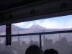 Et mrkeligt billede - Etna set gennem ruden i bussen p vej op