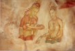 Fresko-malerier ved Sigiriya